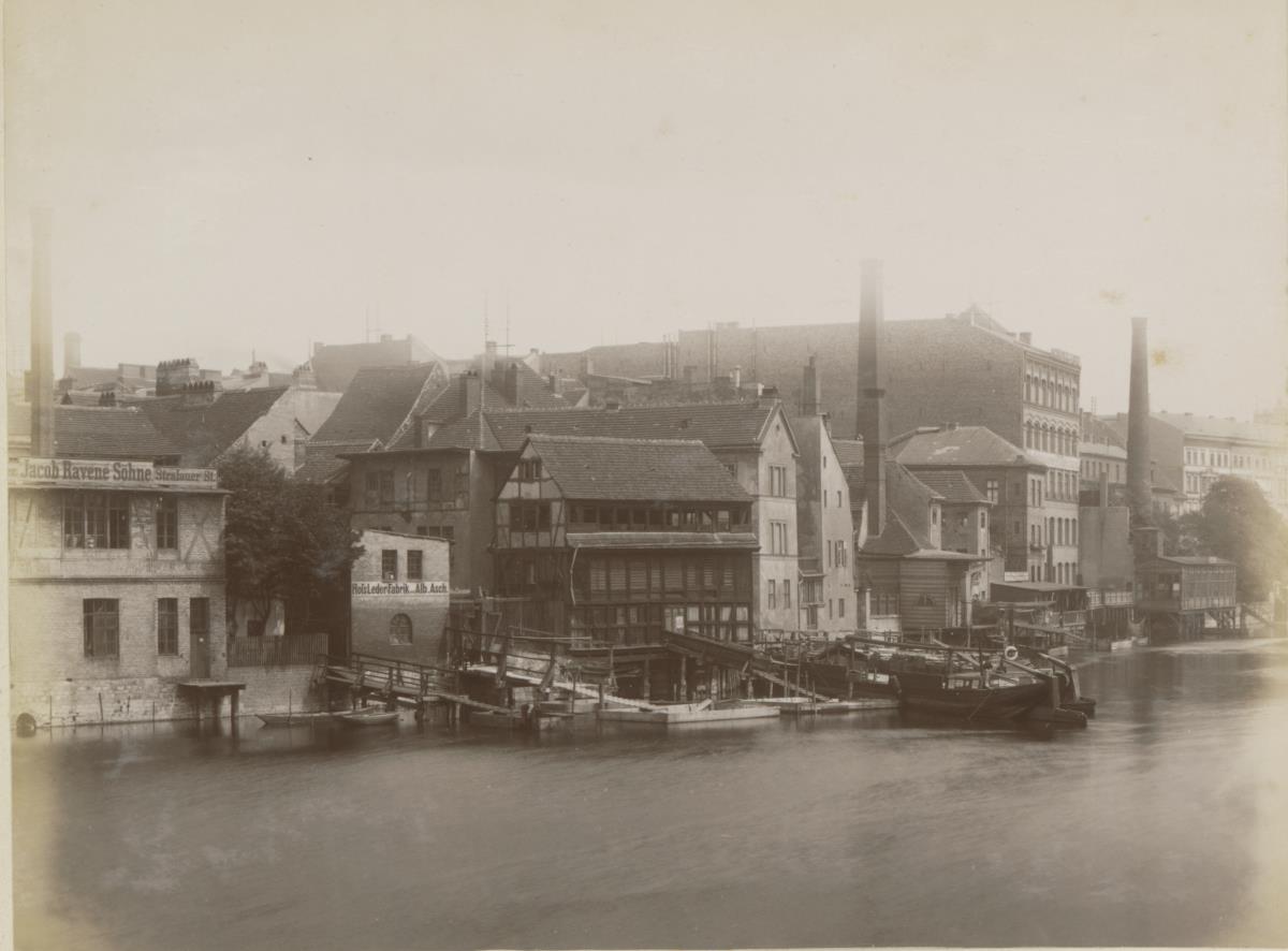 Berlin, Stralauerstraße, Wasserseite