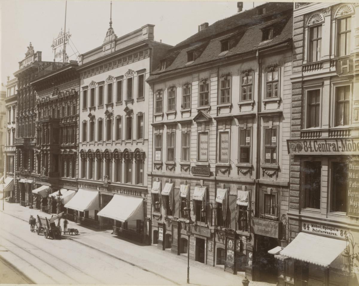 Berlin, Die Häuser Leipziger Straße 88 bis 84