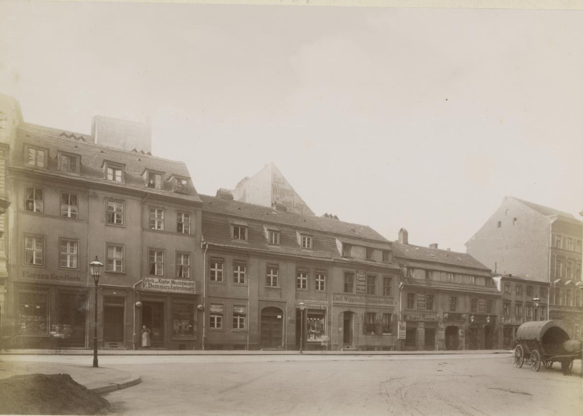 Berlin, Die Häuser Mauerstraße 90 bis 84