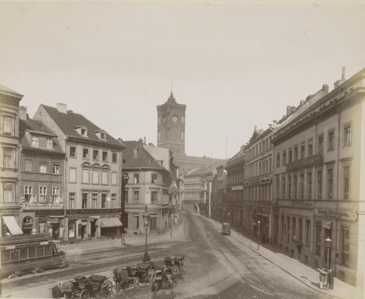 Berlin, Molkenmarkt Ecke Spandauerstraße