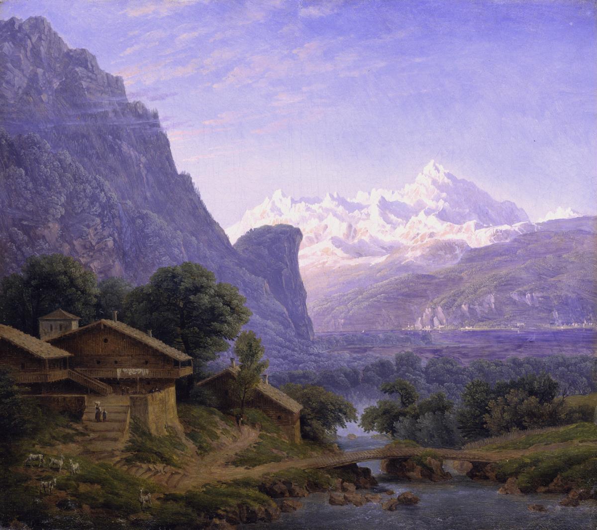 Blick auf den Mont Blanc