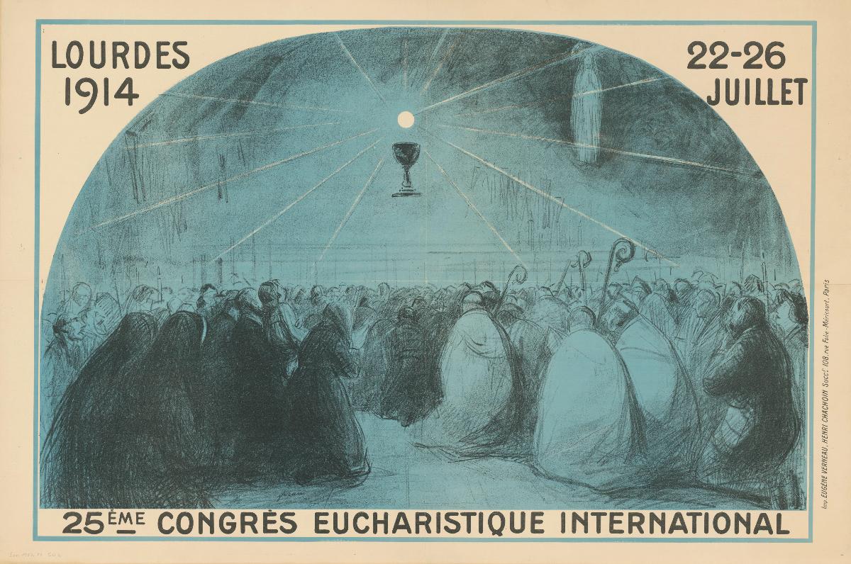 Congrès eucharistique international Lourdes 1914