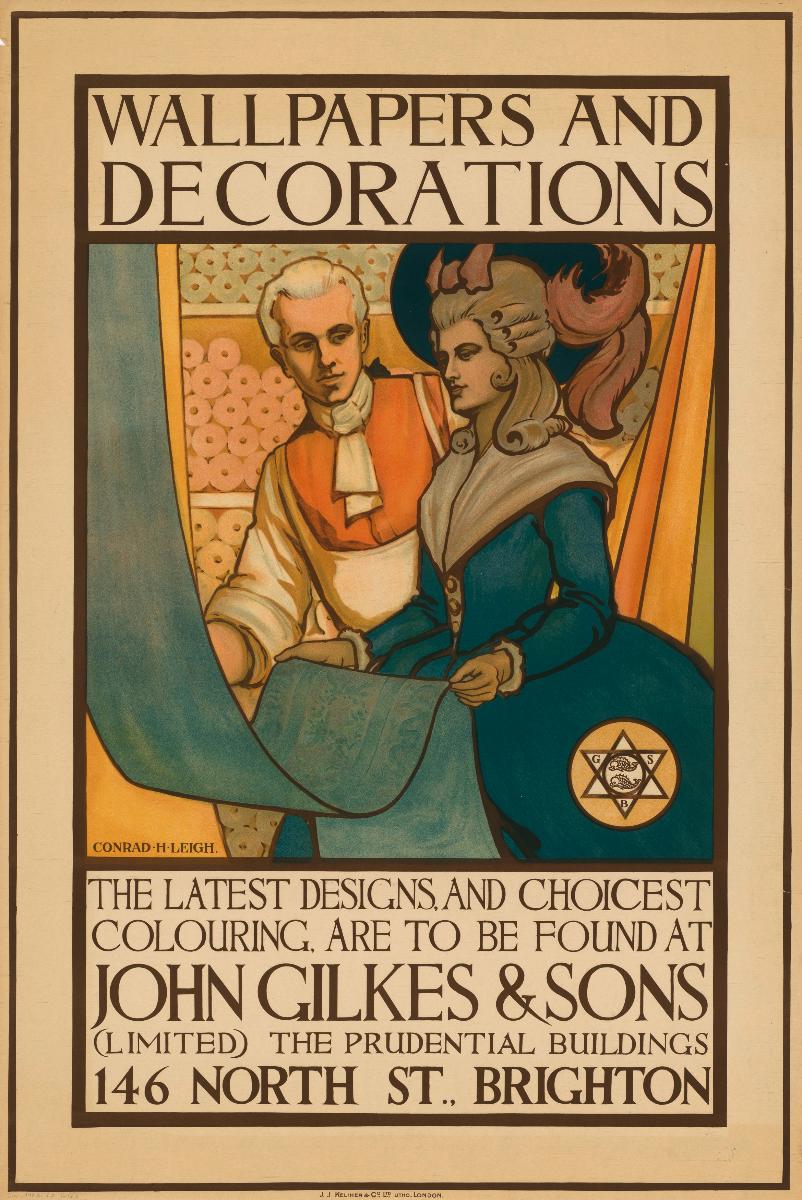 Wallpapers and Decorations by John Gilkens  & Sons