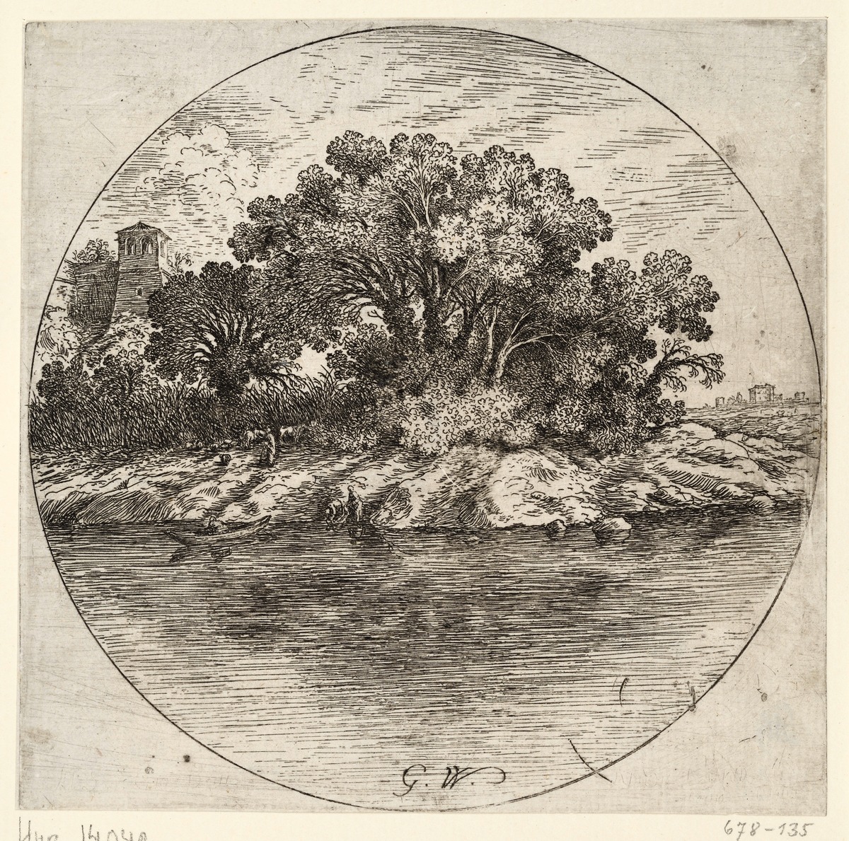 Bäume am Wasser