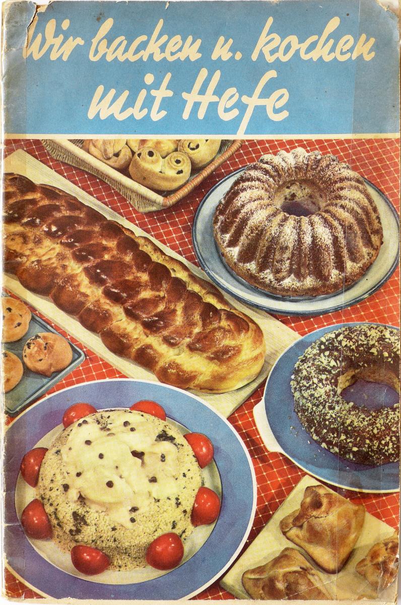 Wir backen und kochen mit Hefe.