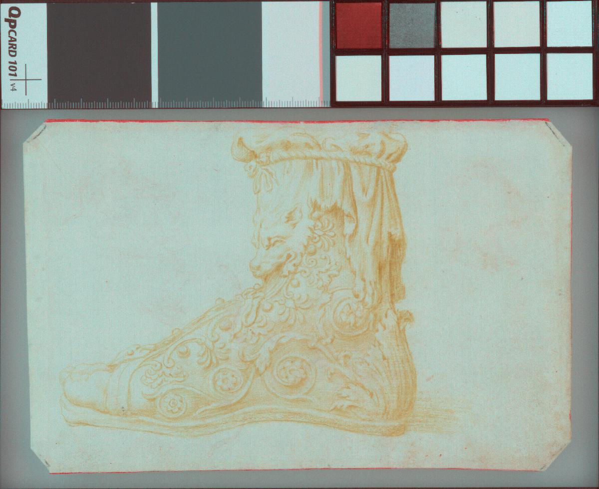 Stiefel des "Genius Farnese"
