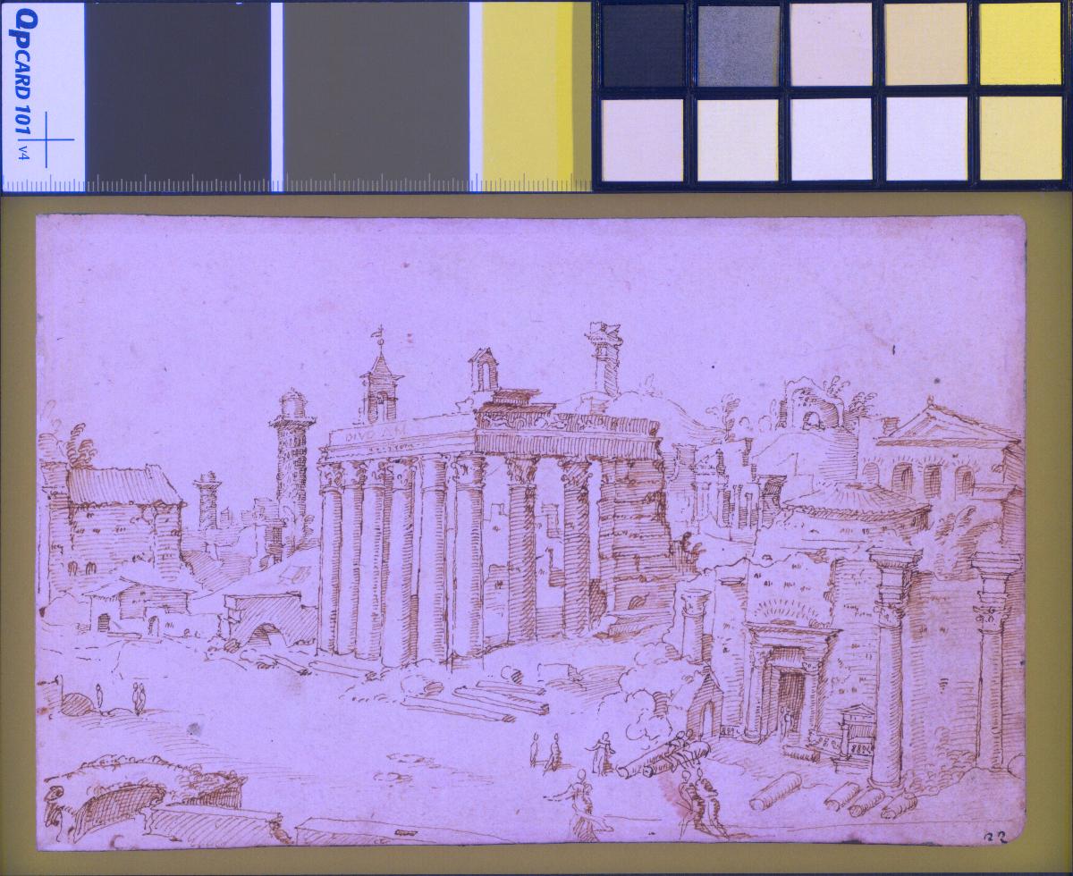 Forum Romanum, vom Palatin aus gesehen