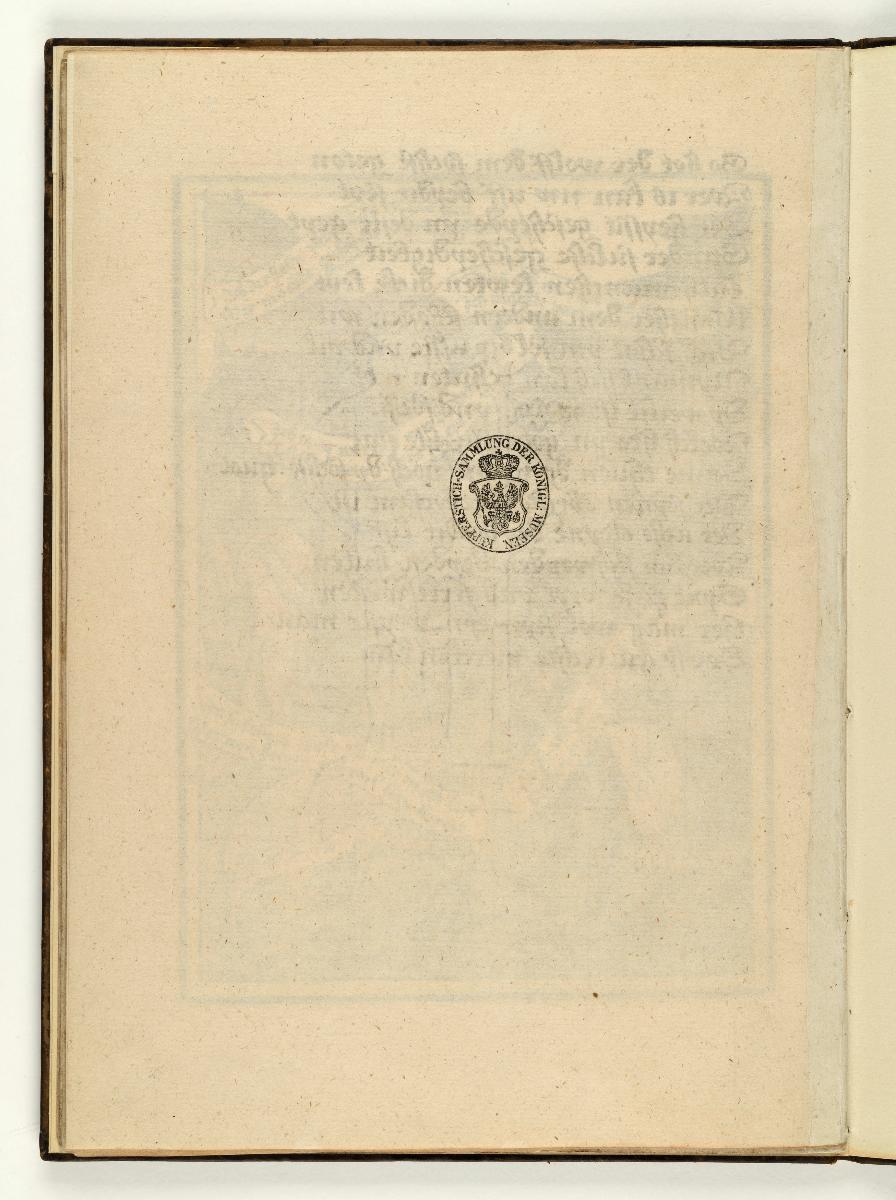 Fabel vom kranken Löwen. Leerseite