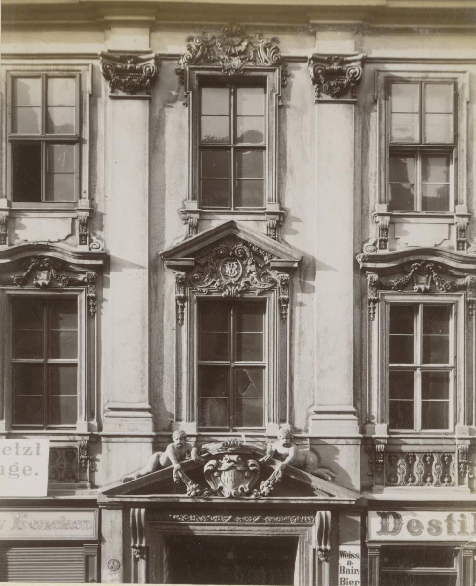 Berlin, Brüderstraße 2, Detail der Fassade
