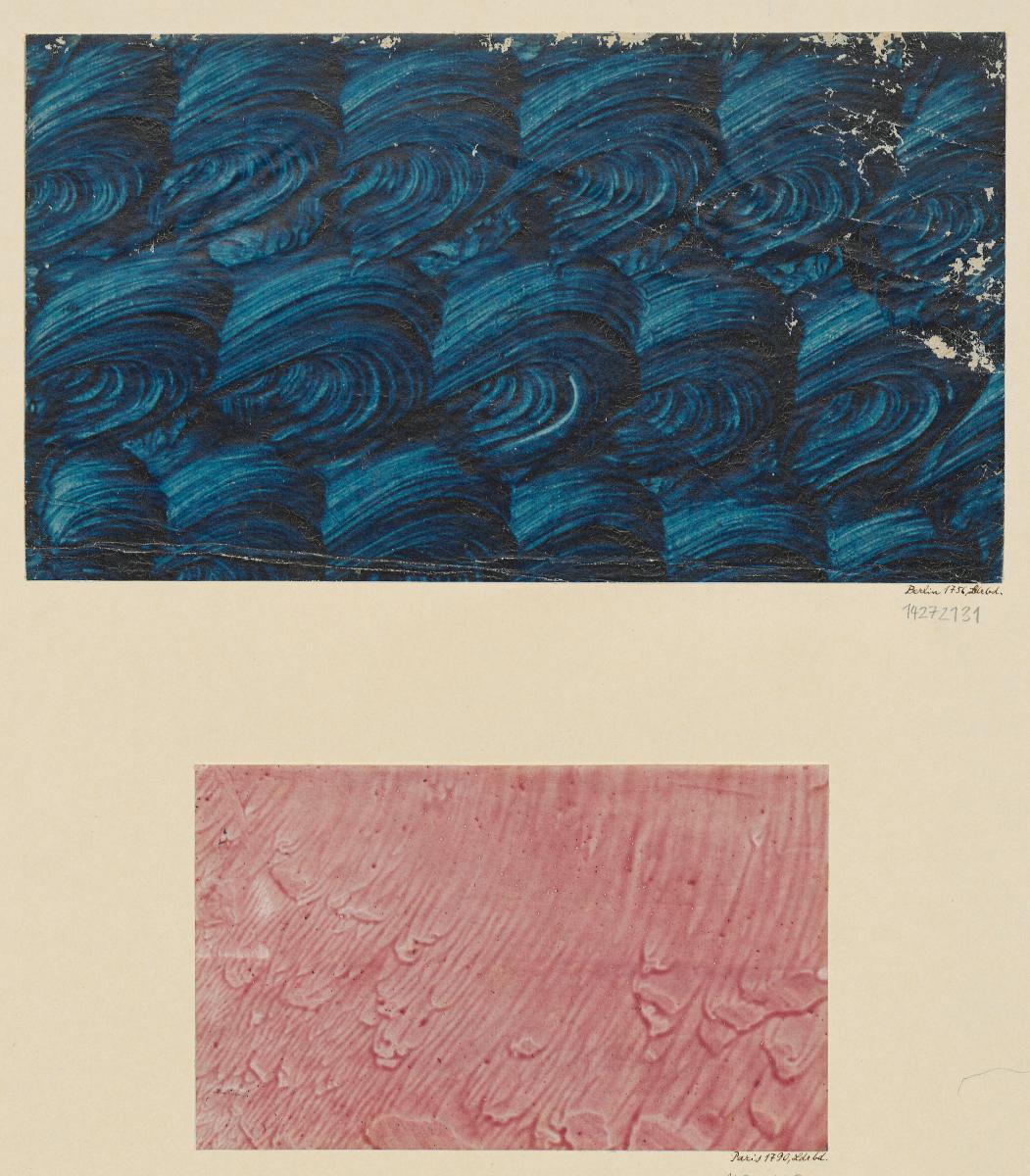 Geädertes Kleisterpapier (Paris 1790)