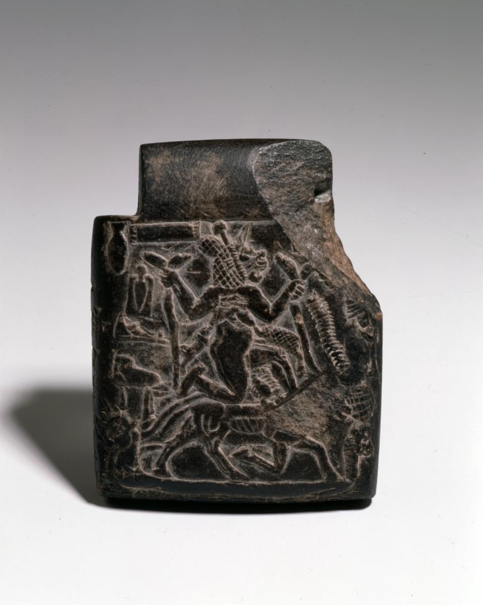 Amulett gegen die Dämonin Lamaschtu