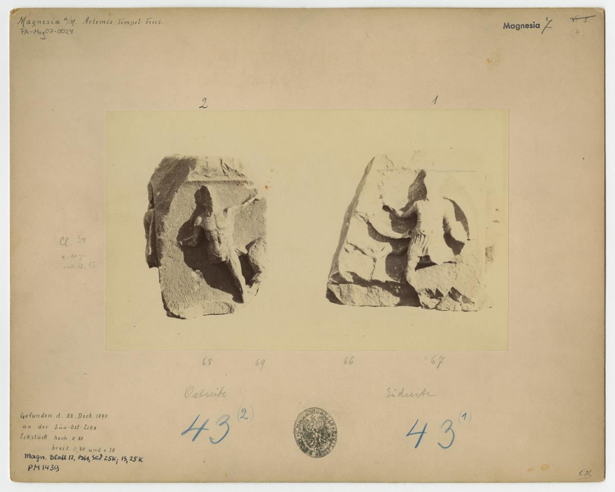 Magnesia am Mäander, Artemision, Südfries