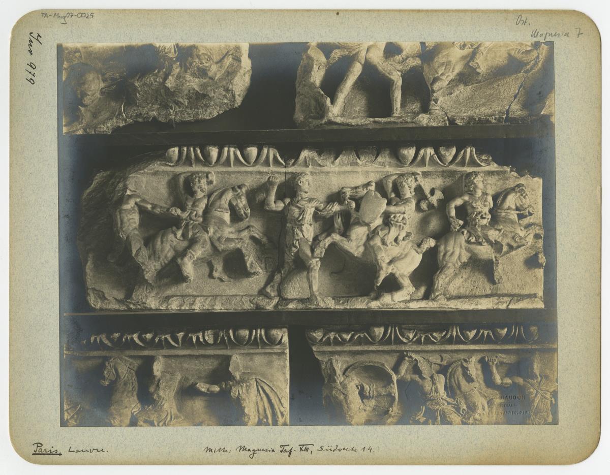 Magnesia am Mäander, Artemision, Südfries (Aufstellung in Paris, Musée du Louvre)