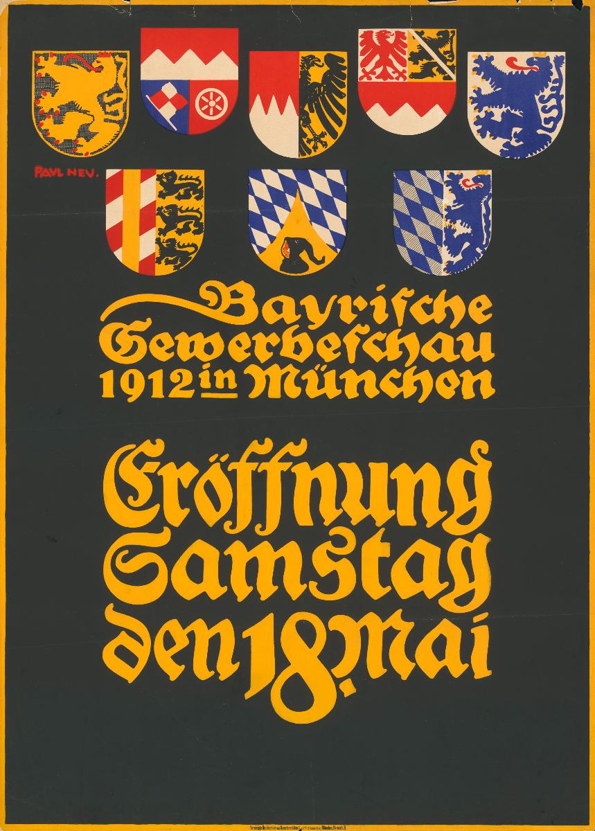 Bayrische Gewerbeschau 1912 in München