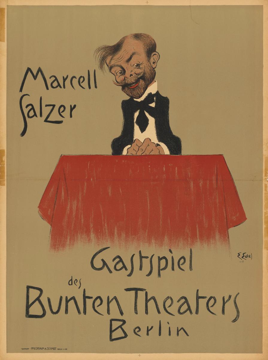 Marcell Salzer Gastspiel des bunten Theaters  Berlin