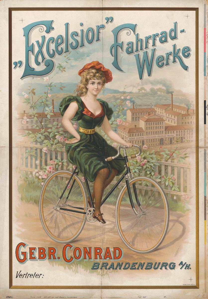 Excelsior Fahrradwerke. Gebr. Conrad