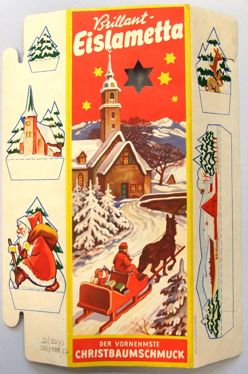 Brillant-Eislametta – der vornehmste Christbaumschmuck