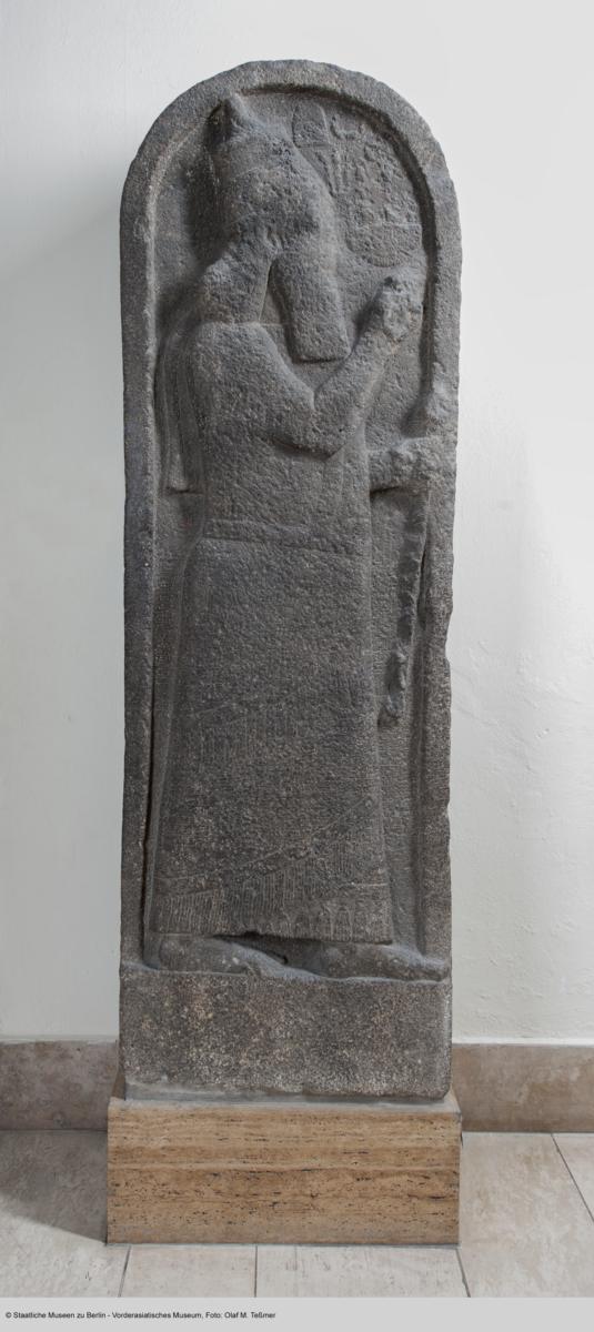 Stele Sargons II. aus Larnaka (Kition), Zypern