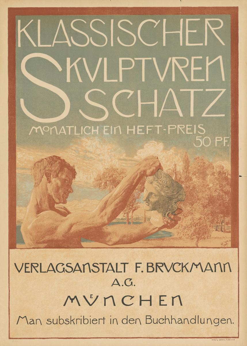 Klassischer Skulpturen Schatz. Verlagsanstalt F. Bruckmann