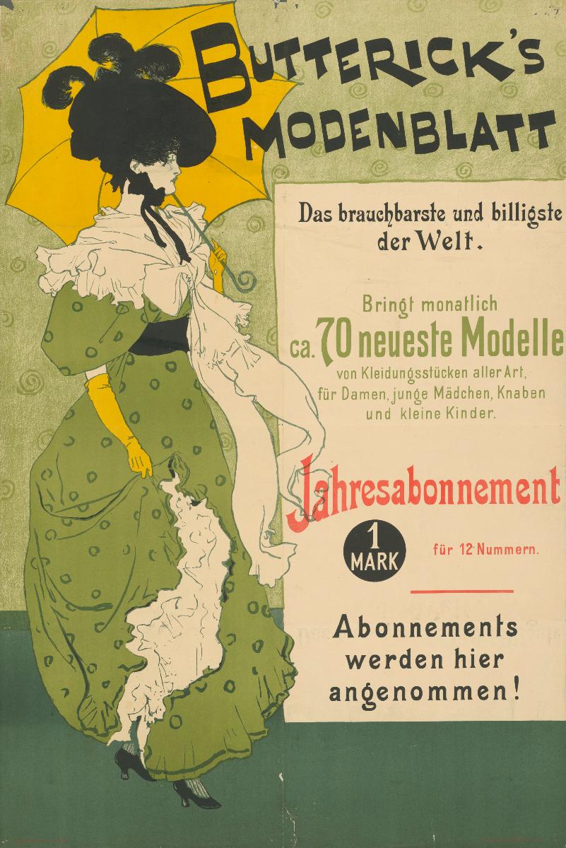 Butterick's Modenblatt