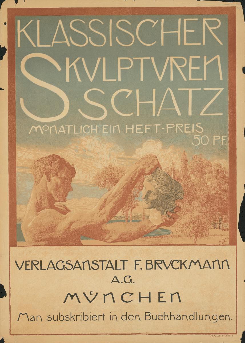 Klassischer Skulpturen Schatz. Verlagsanstalt F. Bruckmann
