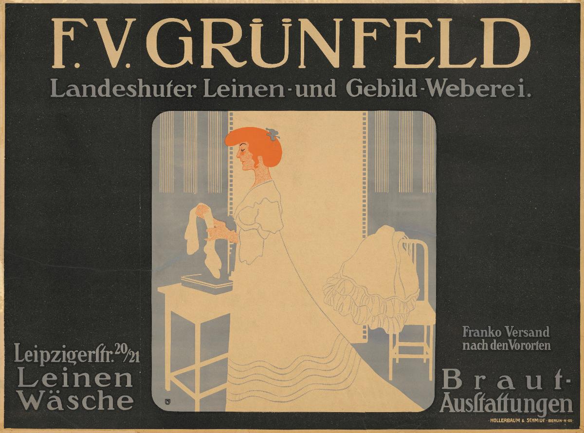 Grünfeld - Landshuter Leinen- und Gebild-Weberei