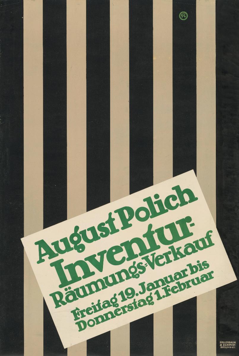 August Polich Inventur Räumungsverkauf