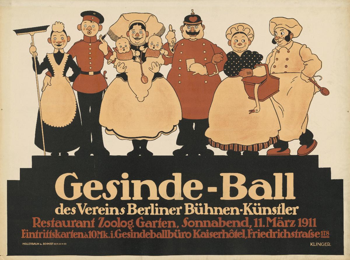 Gesindeball des Vereins Berliner Bühnenkünstler