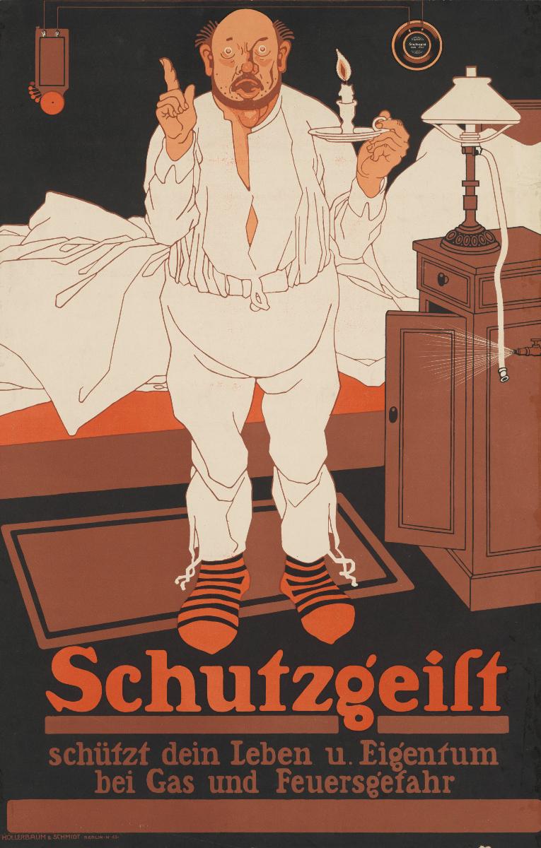 Schutzgeist bei Gas und Feuergefahr