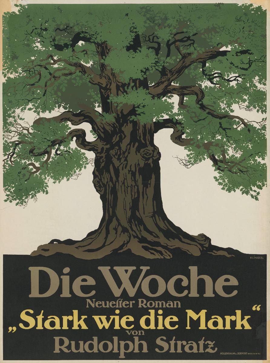 Die Woche mit neuestem Roman "Stark wie die Mark" von Rudolph Stratz