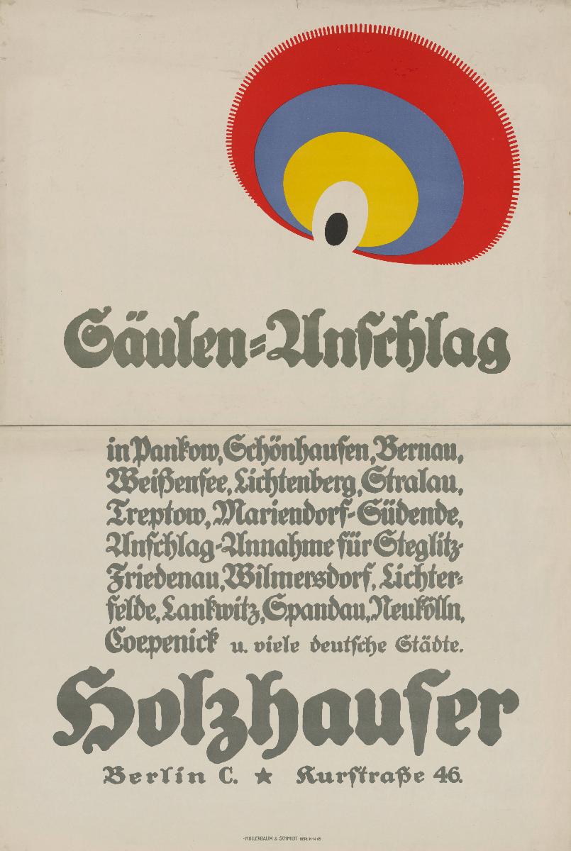 Säulenanschlag Holzhauser