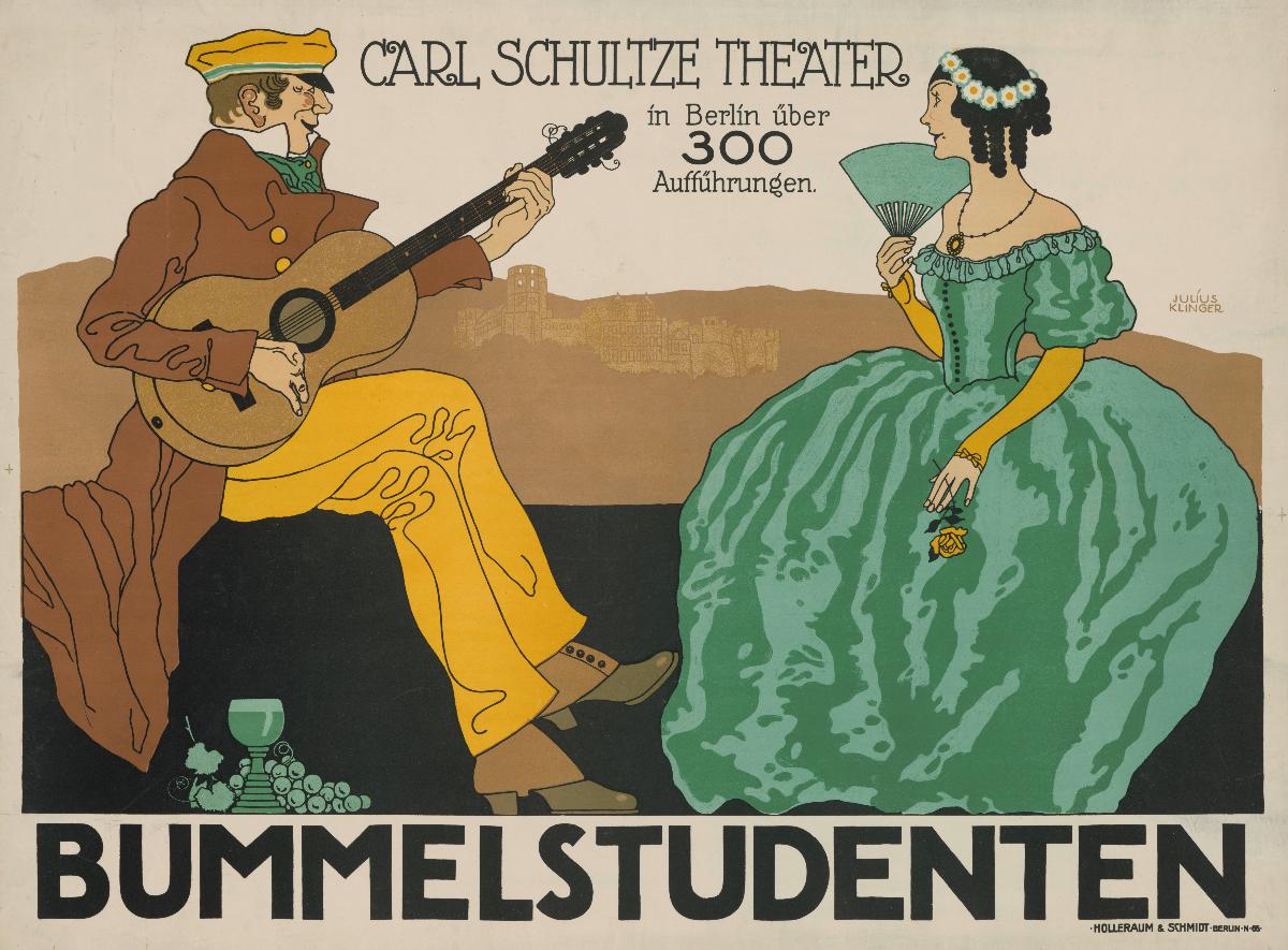 Bummelstudenten, Aufführung im Carl Schultze Theater