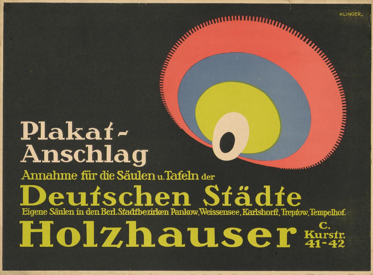 Plakatanschlag Holzhauser