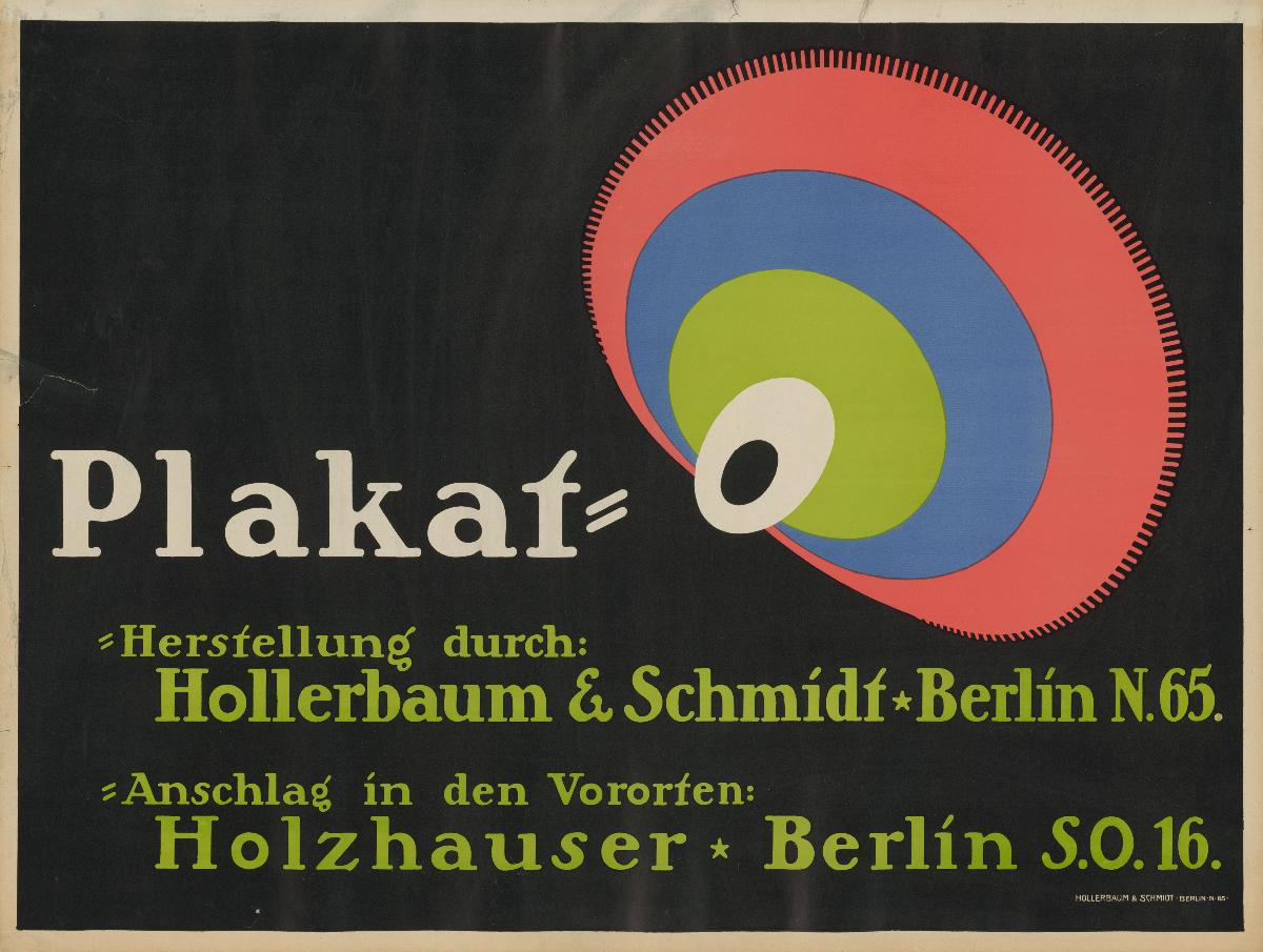 Plakat-Herstellung durch Hollerbaum und Schmidt, - Anschlag Holzhauser