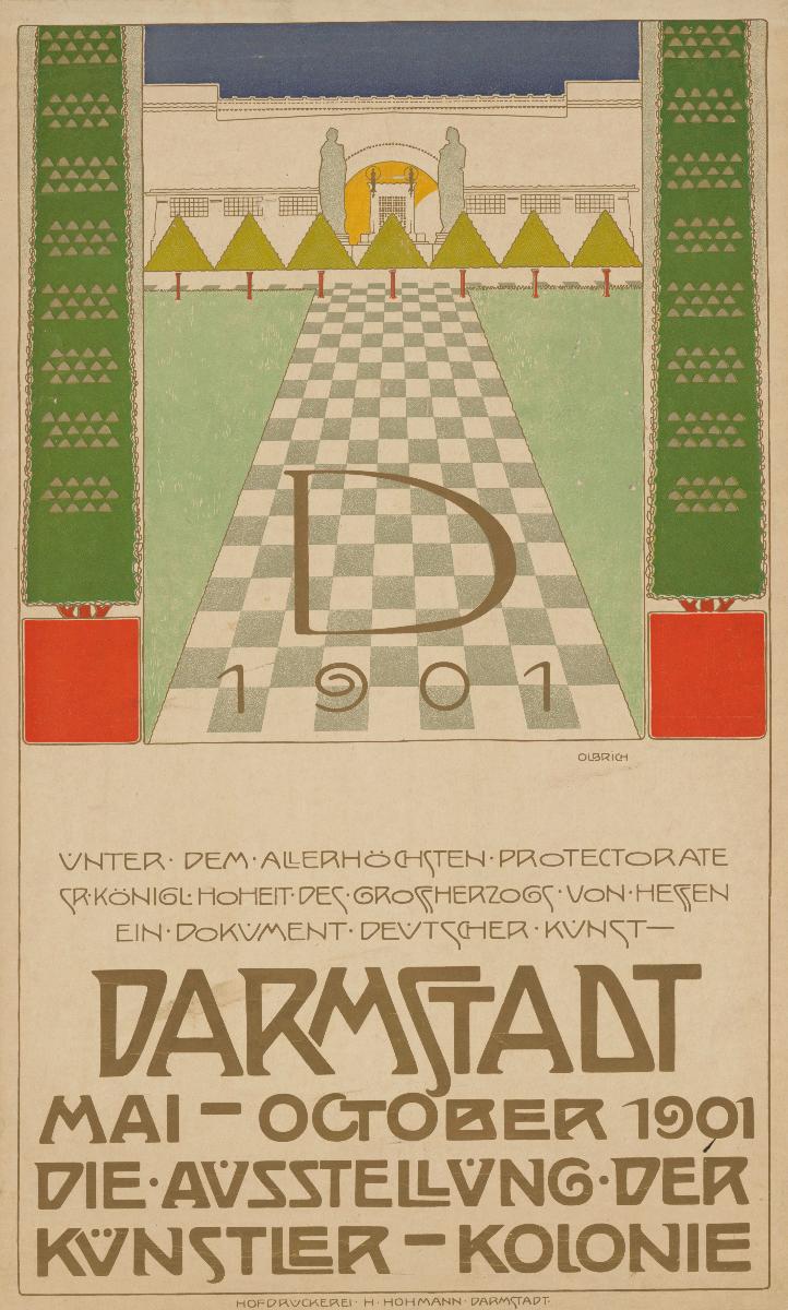 Darmstadt. Die Ausstellung der Künstler-Kolonie