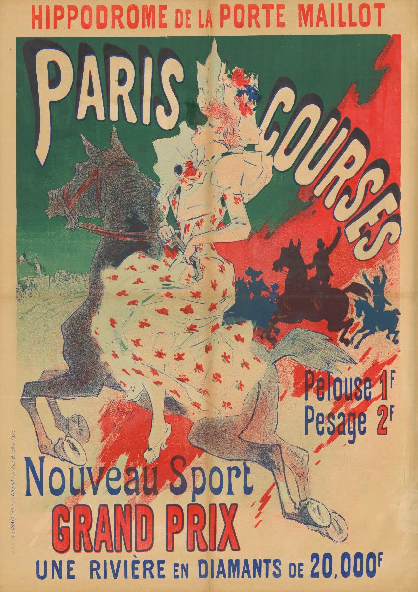 Hippodrome de la Porte Maillot. Paris Couses
