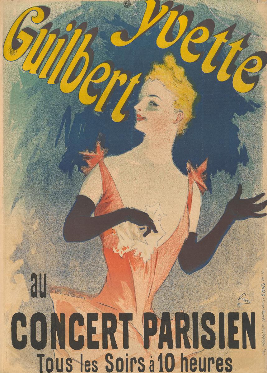 Yvette Guilbert au Concert Parisien