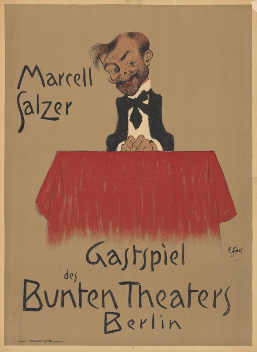 Marcell Salzer Gastspiel des bunten Theaters  Berlin