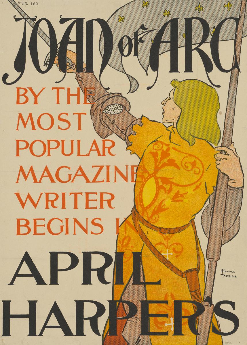Joan of Arc by the most popular magazine writer. Harper's April