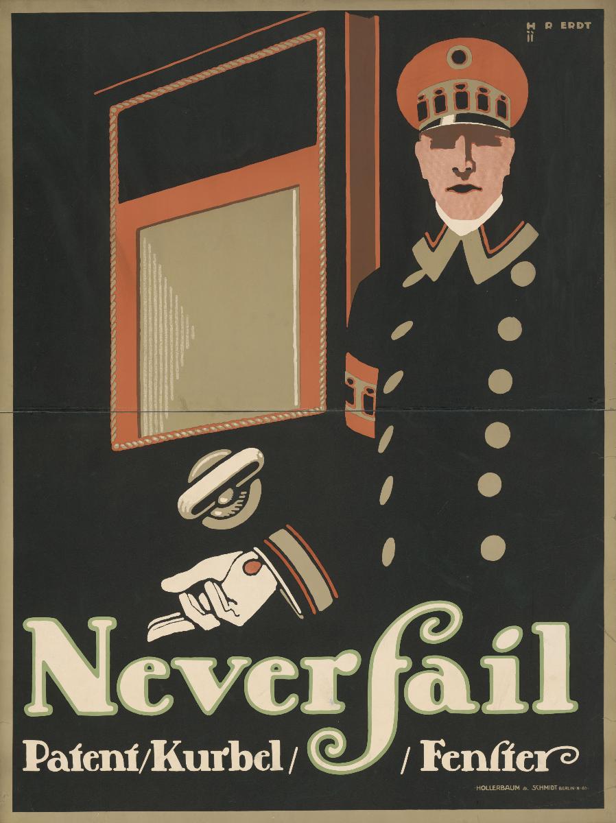 Neverfail Patent Kurbel Fenster