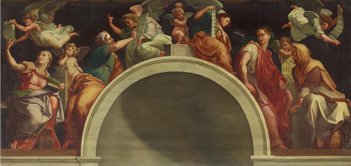 Sibyllen in Santa Maria della Pace in Rom (Kopie nach Raffael)
