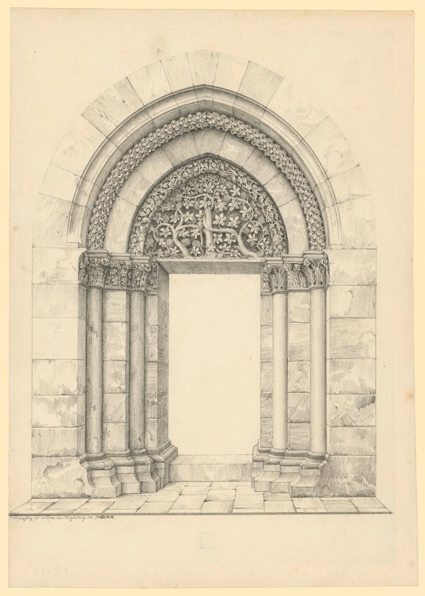 Portal im Dom zu Magdeburg