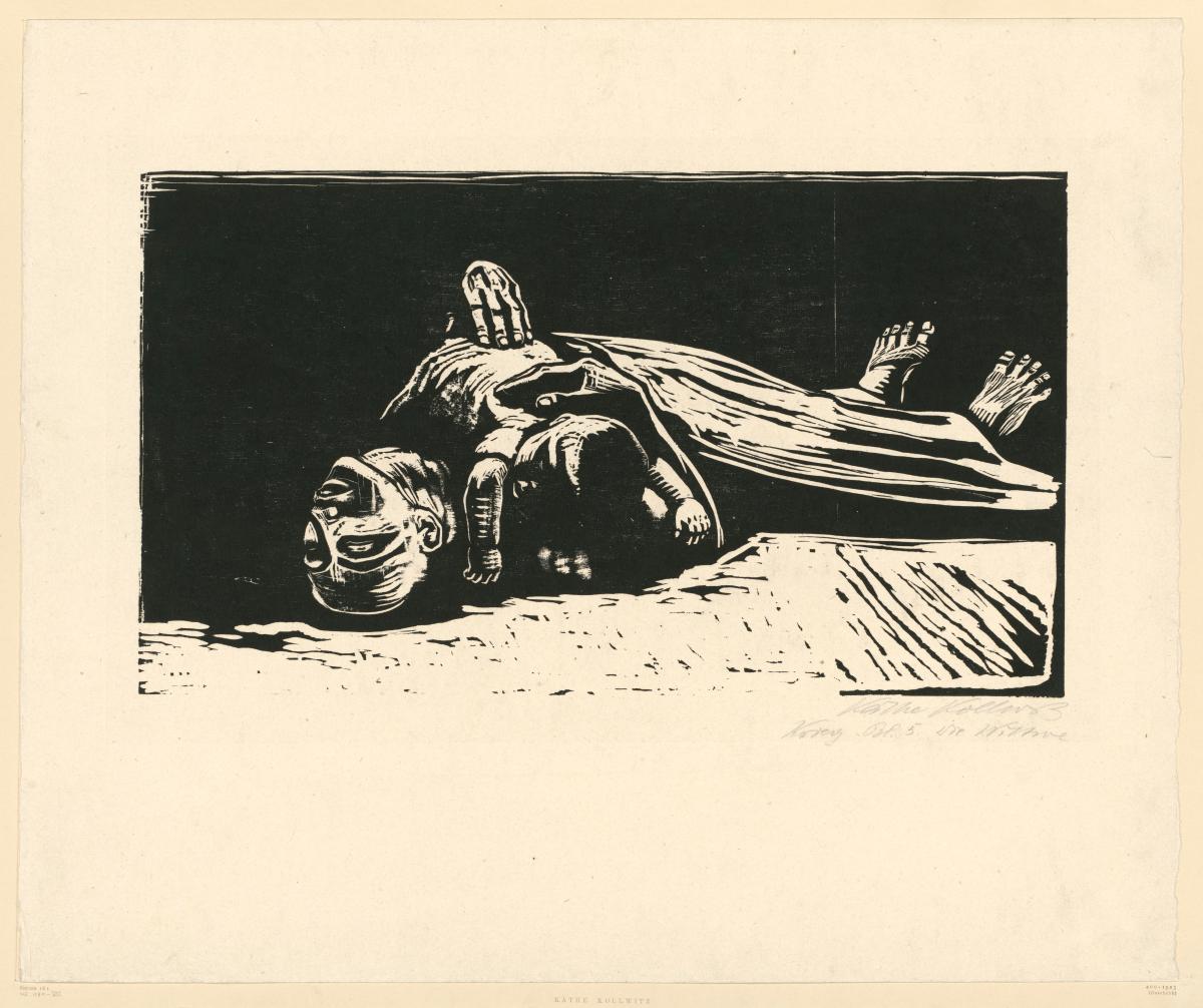 Die Witwe II (Blatt 5 aus "Krieg", 7. Zustand)