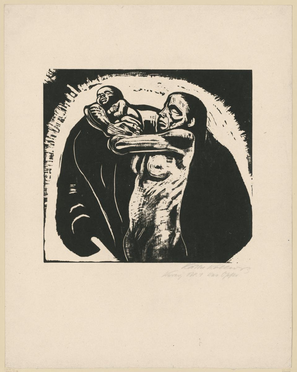 Das Opfer (Blatt 1 aus "Krieg", 9. Zustand)