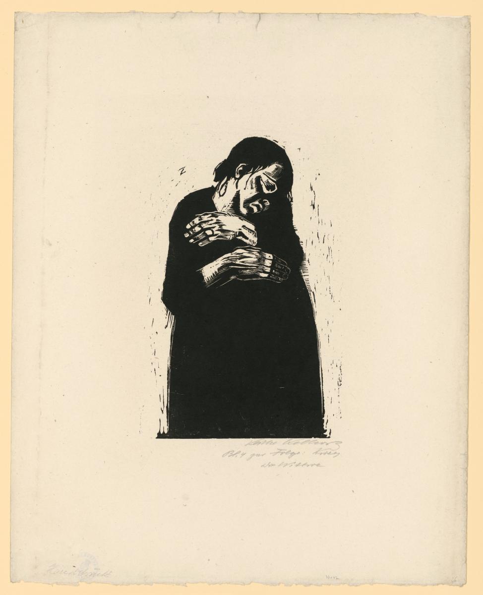 Die Witwe I (Blatt 4 aus "Krieg", 5. Zustand)