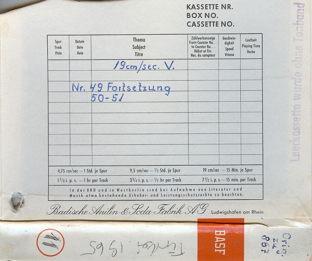 Christensen Türkei 1965