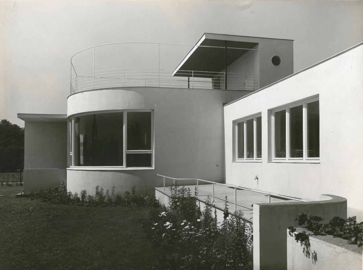 Breslau, Werkbundausstellung 1929 "Wohnung und Werkraum", Nr. 35, Einfamilienhaus