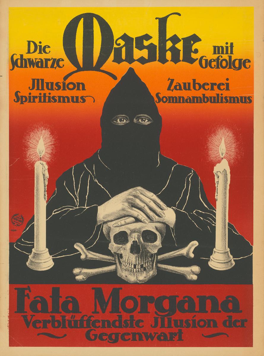 Die schwarze Maske mit Gefolge