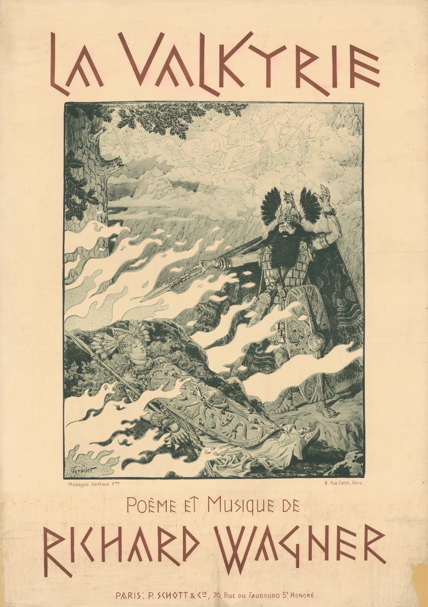La Valkyrie. Poème et Musique de Richard Wagner
