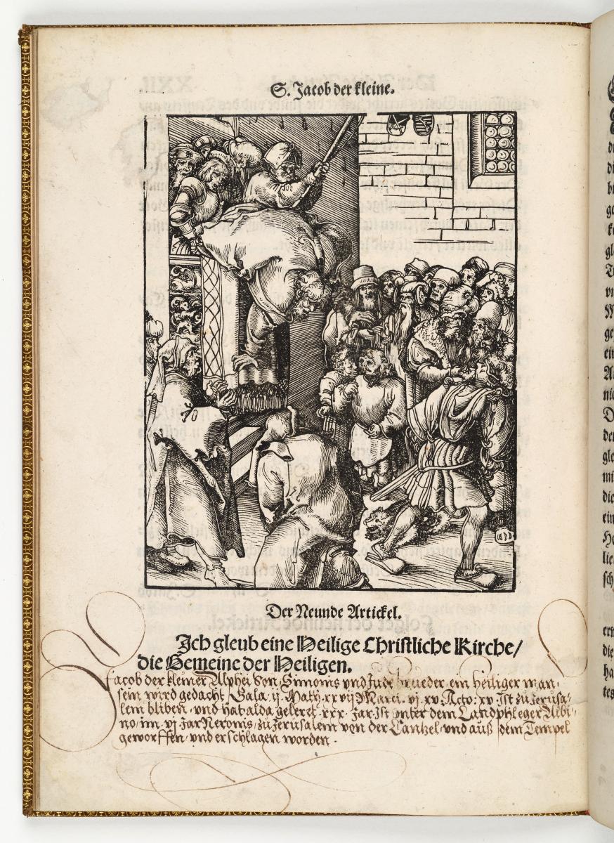 Das Martyrium des Apostels Jakobus des Jüngeren